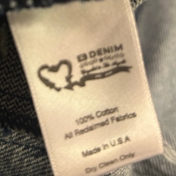 NWT EB Denim Polka Dress - Picture 10 of 11